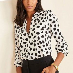 Ann Taylor essential camp shirt